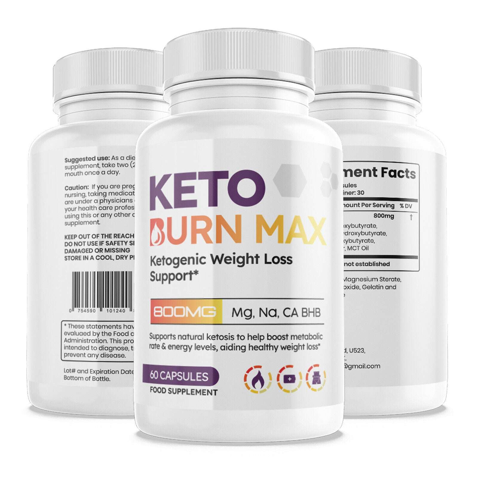 KETO BURN MAX STRONGEST KETO DIET PILLS WEIGHT LOSS KETOSIS BHB FAT BURNER