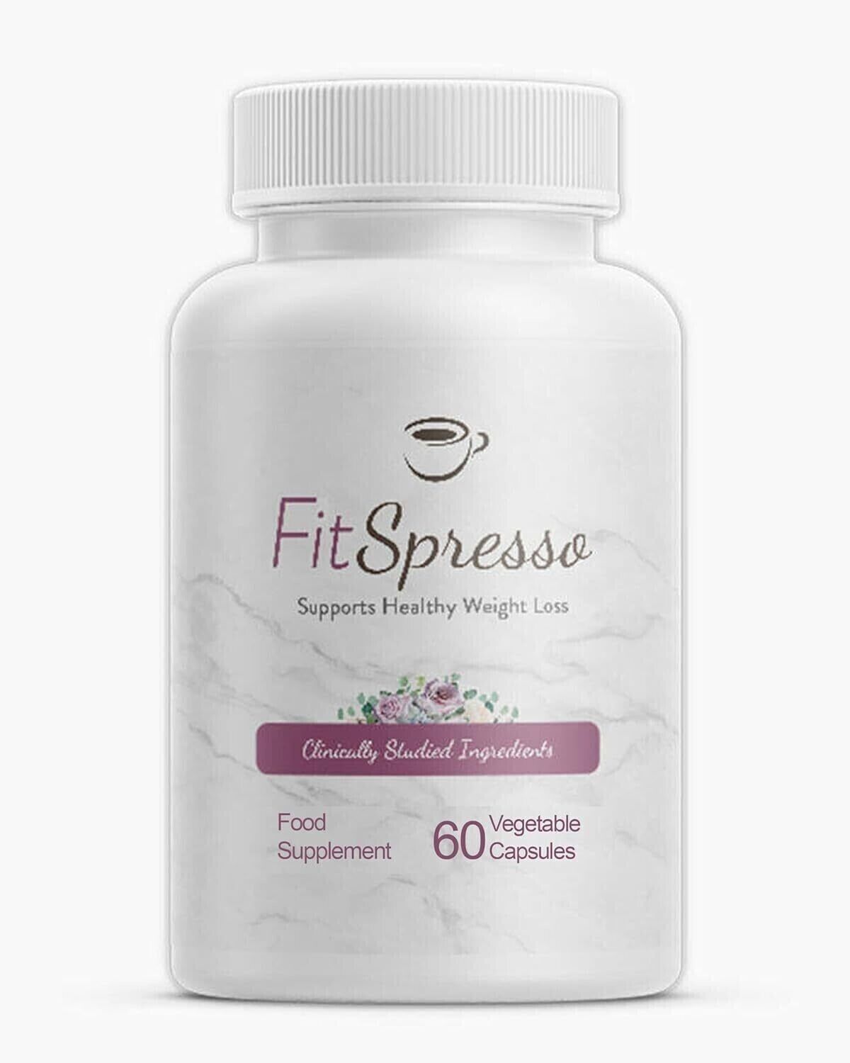 FitSpresso Supports healthy weight management - 1 Month Supply -(60 Capsules) - ROYAL CROWN CART -