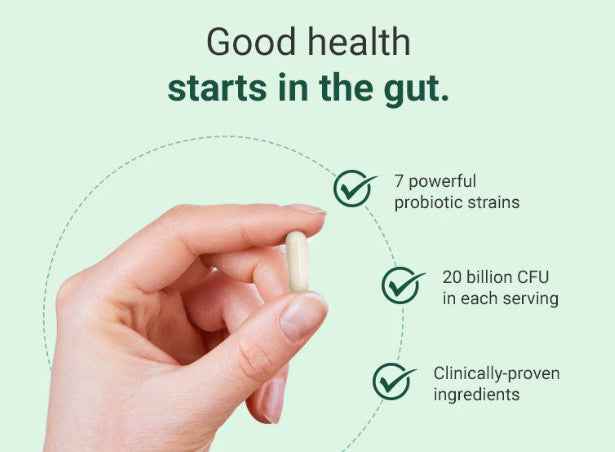 HEY NUTRITION PROBIOTIC COMPLEX 20 BILLION CFU 60 CAPSULES FAST/TRACKED DELIVERY